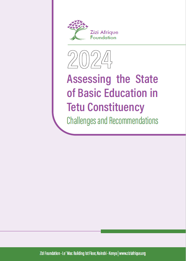 Assessing the State of Basic Education in Tetu Constituency