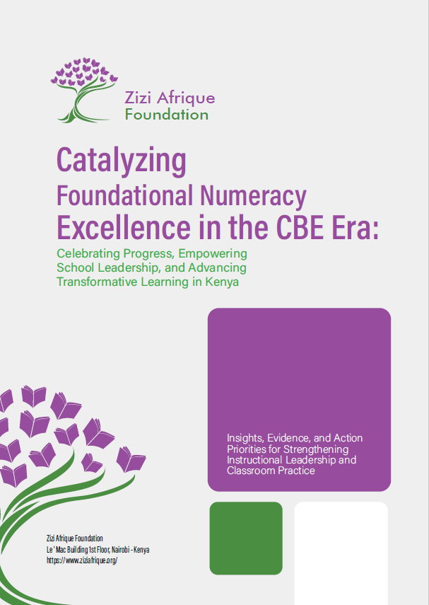 Catalyzing Foundational Numeracy Excellence in the CBE Era Report